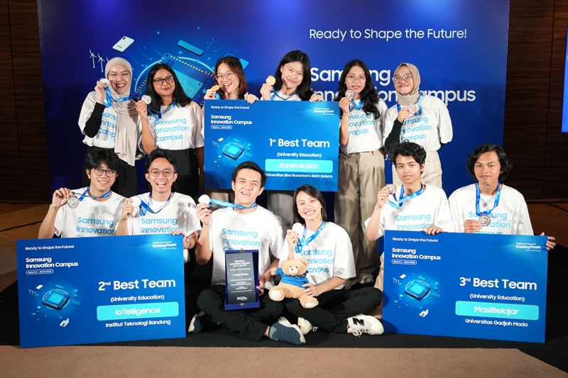 Cetak inovator muda: 3 Best Team Universitas di SIC Batch 6
