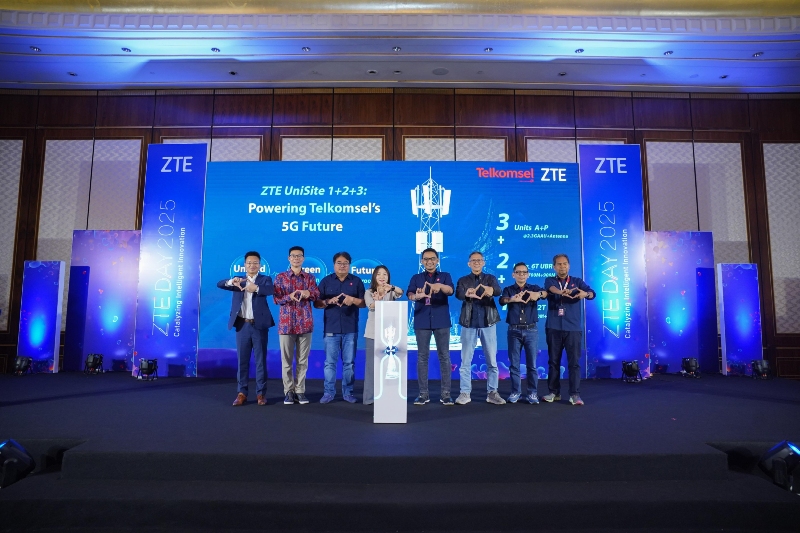 Telkomsel dan ZTE umumkan UniSite 1+2+3