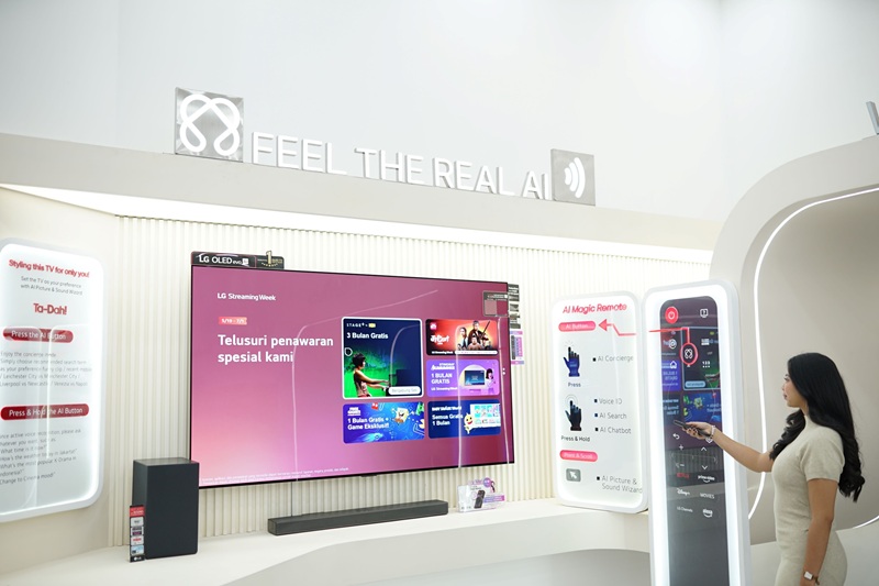 Inovasi AI dan ThinQ hadir di LG ZonaSeru Jakarta