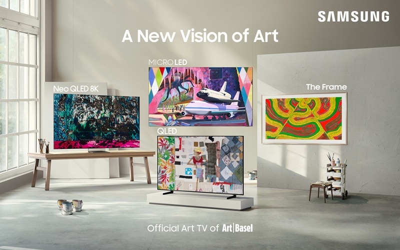 RM BTS jadi wajah baru Samsung Art TV