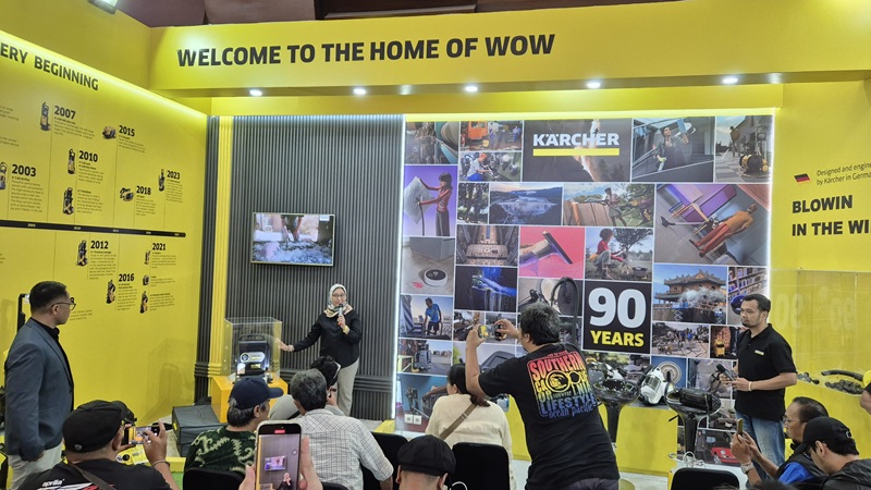 Karcher rayakan 90 tahun, luncurkan K Silent Black di PRJ 2025