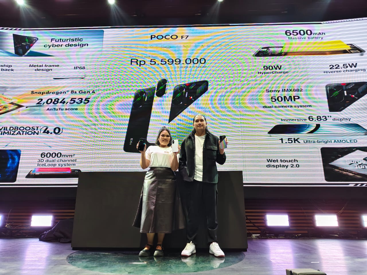 POCO F7 sudah resmi di Indonesia, performa ganas dengan harga extreme