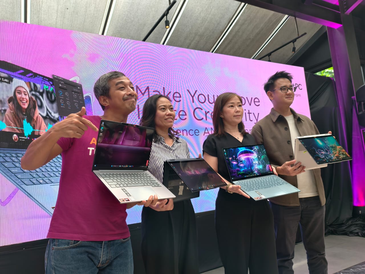 Lenovo luncurkan 5 laptop Copilot PC+, harga mulai 13 juta-an