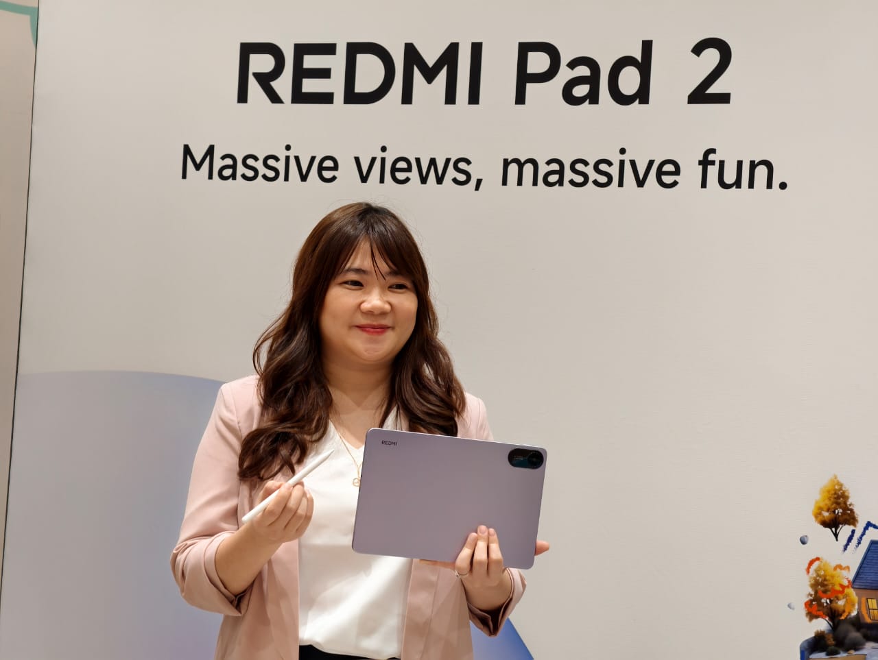 Redmi Pad 2 resmi meluncur, harga di bawah 2 juta!
