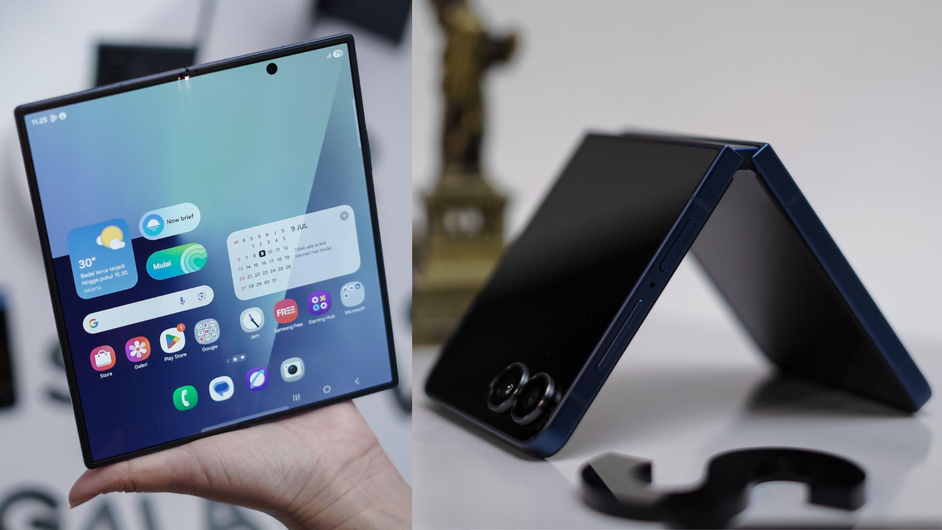 Galaxy Z Fold7 | Z Flip7 HP lipat paling tangguh dari Samsung