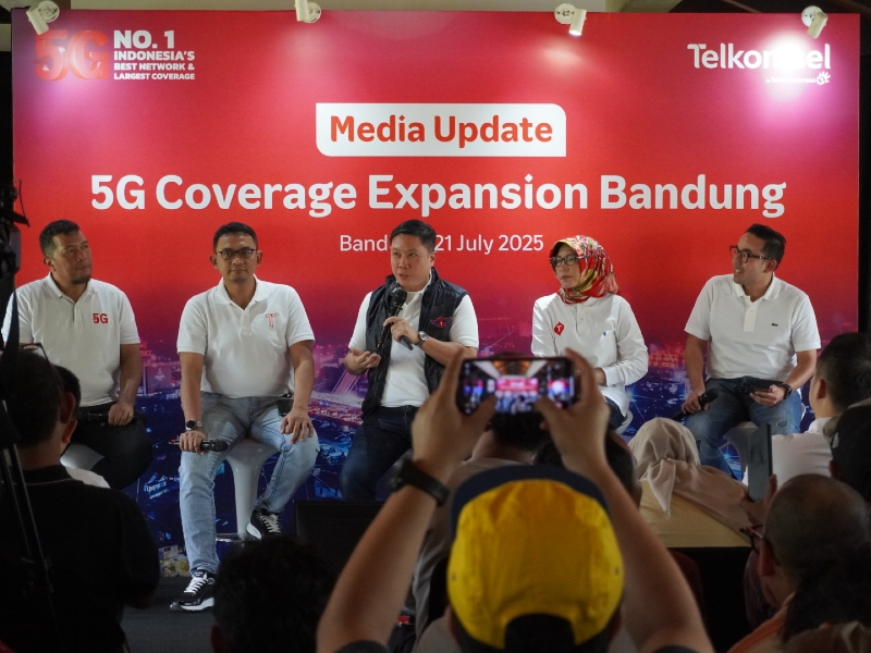 Jaringan 5G Telkomsel hadir di Bandung Raya, percepat transformasi digital