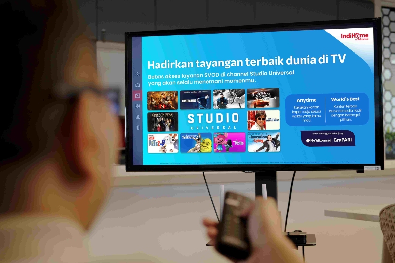 Telkomsel melalui IndiHome TV jalin kerjasama dengan Universal, hadirkan tayangan berkualitas