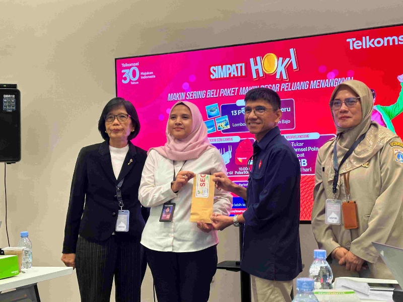 Telkomsel hadirkan program undian SIMPATI HOKI berhadiah miliaran Rupiah