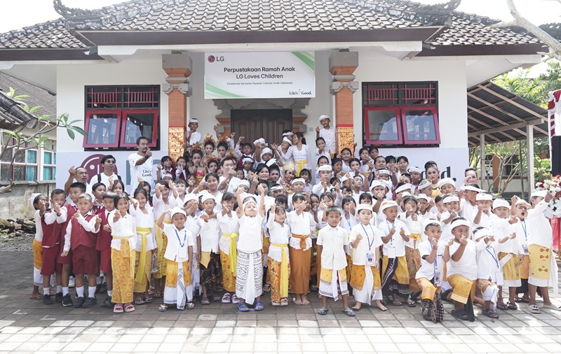 LG luncurkan perpustakaan anak di 3 SD Bali