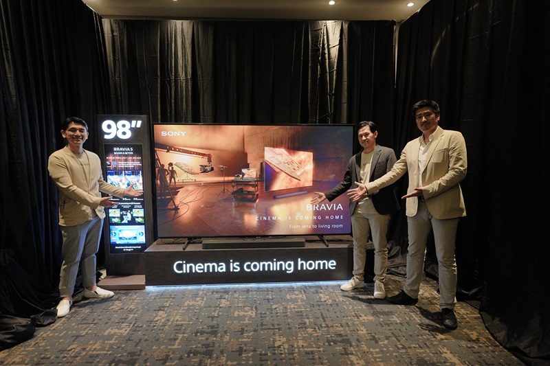 Sony BRAVIA 2025: TV dan audio cinema di rumah