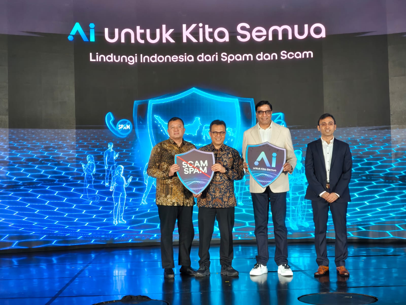 Indosat Ooredoo Hutchison luncurkan AI yang bisa bantu perangi spam