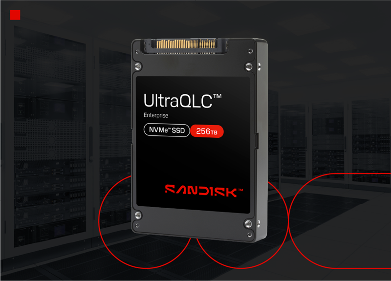 Sandisk luncurkan SSD enterprise 256TB UltraQLC