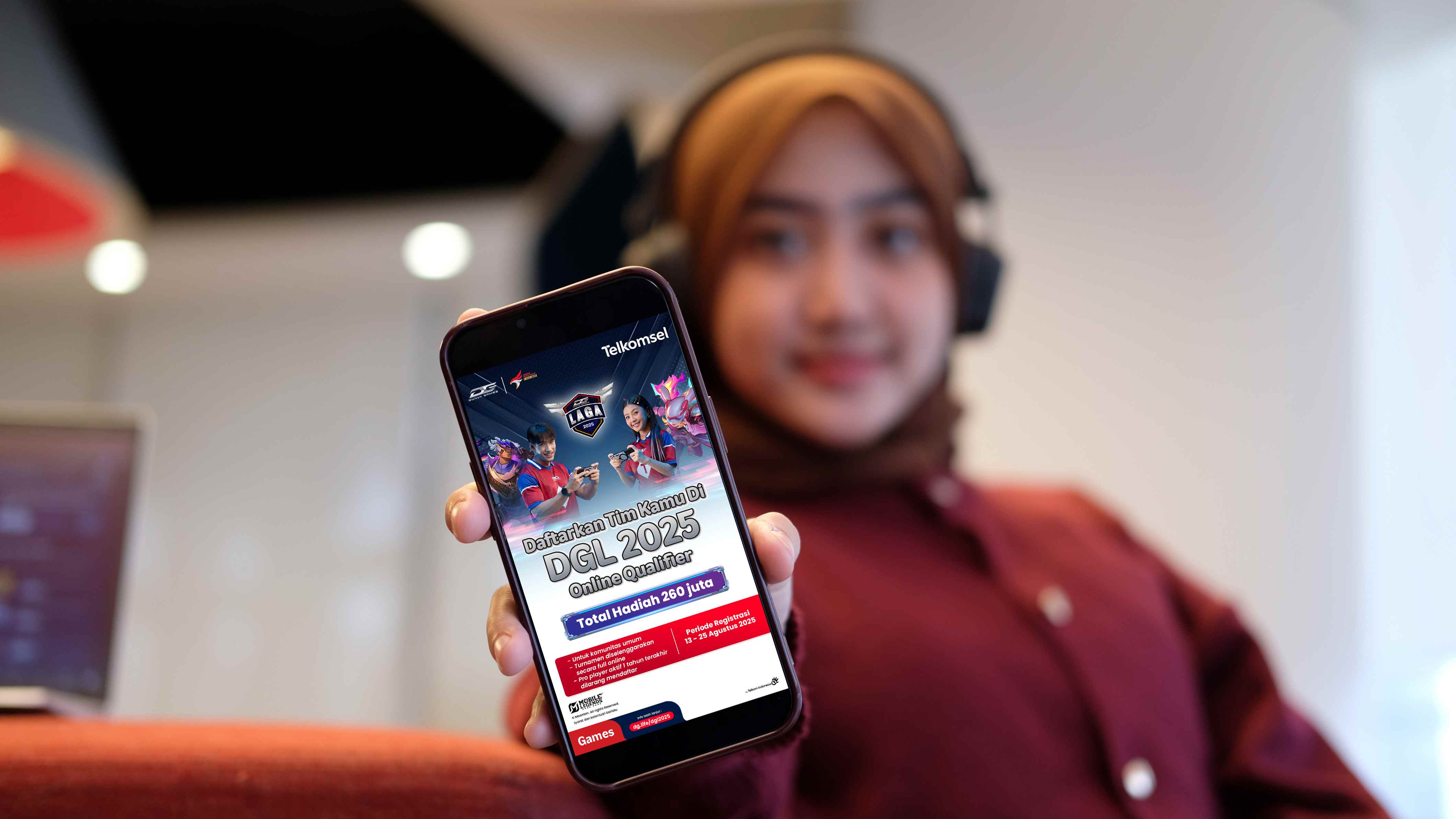 Dunia Games Laga (DGL) 2025 Buka Kualifikasi Online, Telkomsel melalui Dunia Games Hadirkan Turnamen Esports Komunitas dengan Total Hadiah Rp260 Juta