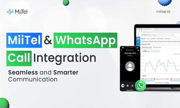 MiiTel Terintegrasi dengan WhatsApp Business API, Setiap Panggilan Terekam Otomatis