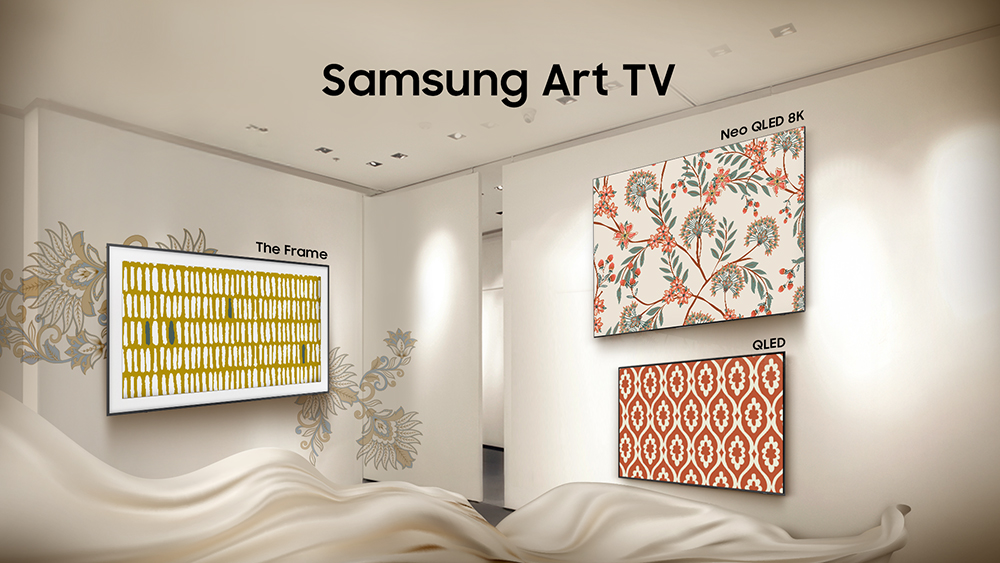 Begini Teknologi Samsung Art TV yang Bisa Hadirkan Galeri Batik di Rumah Kamu
