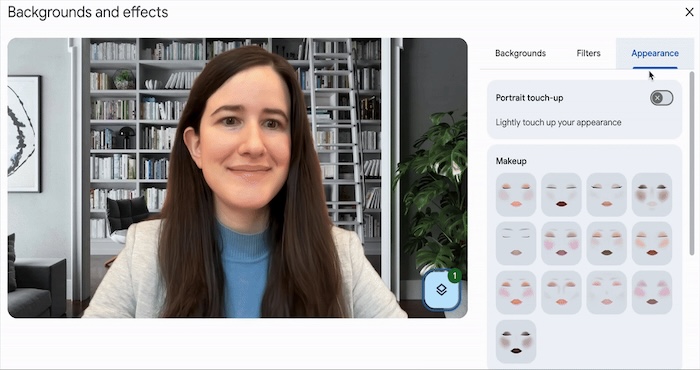 Google Meet Tambahkan Fitur Makeup Virtual Berbasis AI, Tak Perlu Dandan Sebelum Rapat