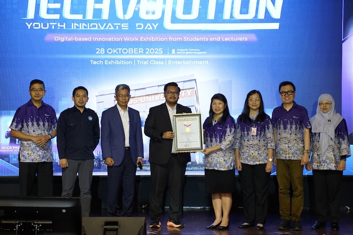 Binus University Raih Rekor MURI Lewat 120 Inovasi Teknologi Mahasiswa di Techvolution 2025