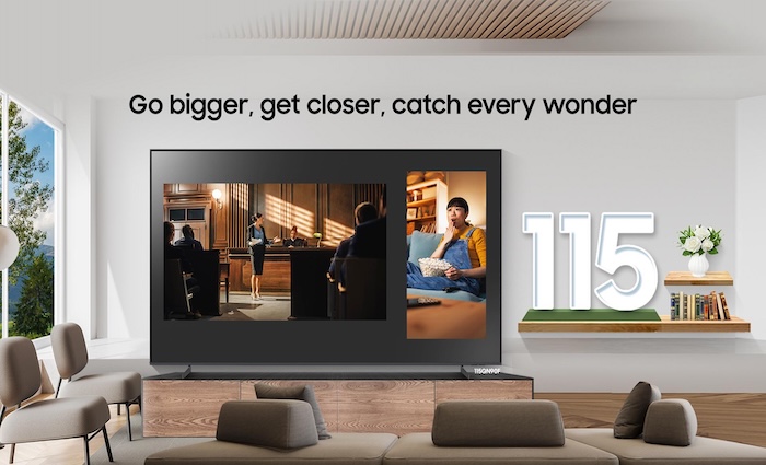 Samsung Hadirkan TV Layar Besar hingga 115 Inci, Kasih Pengalaman Hiburan yang Lebih Memuaskan