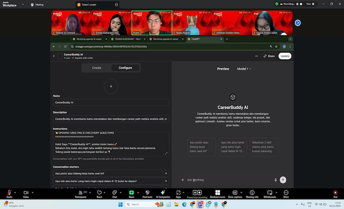 Telkom AI Connect Dorong Talenta Muda Optimalkan Karier lewat AI dalam Digital Talks 2025