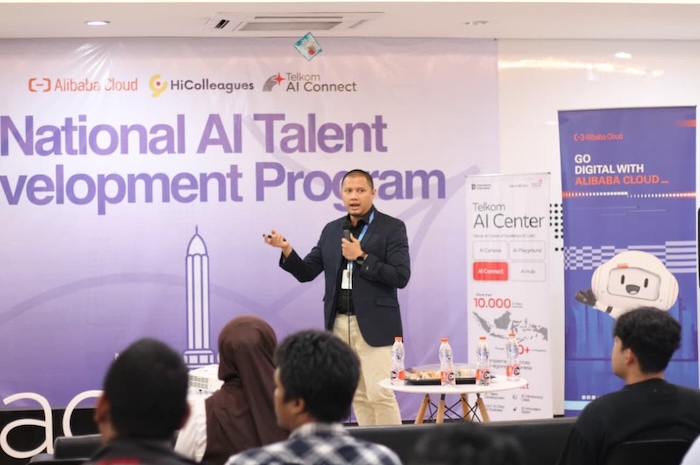Alibaba Cloud-Telkom AI Connect-HiColleagues Perkuat AI Indonesia Lewat Roadshow Pengembangan Talenta Digital