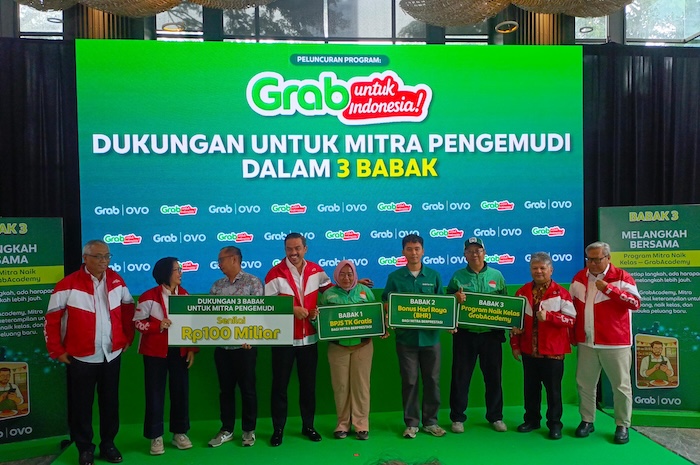 Grab Luncurkan Program Rp100 Miliar untuk Mitra Pengemudi, Hadirkan BPJS Gratis hingga BHR 2026