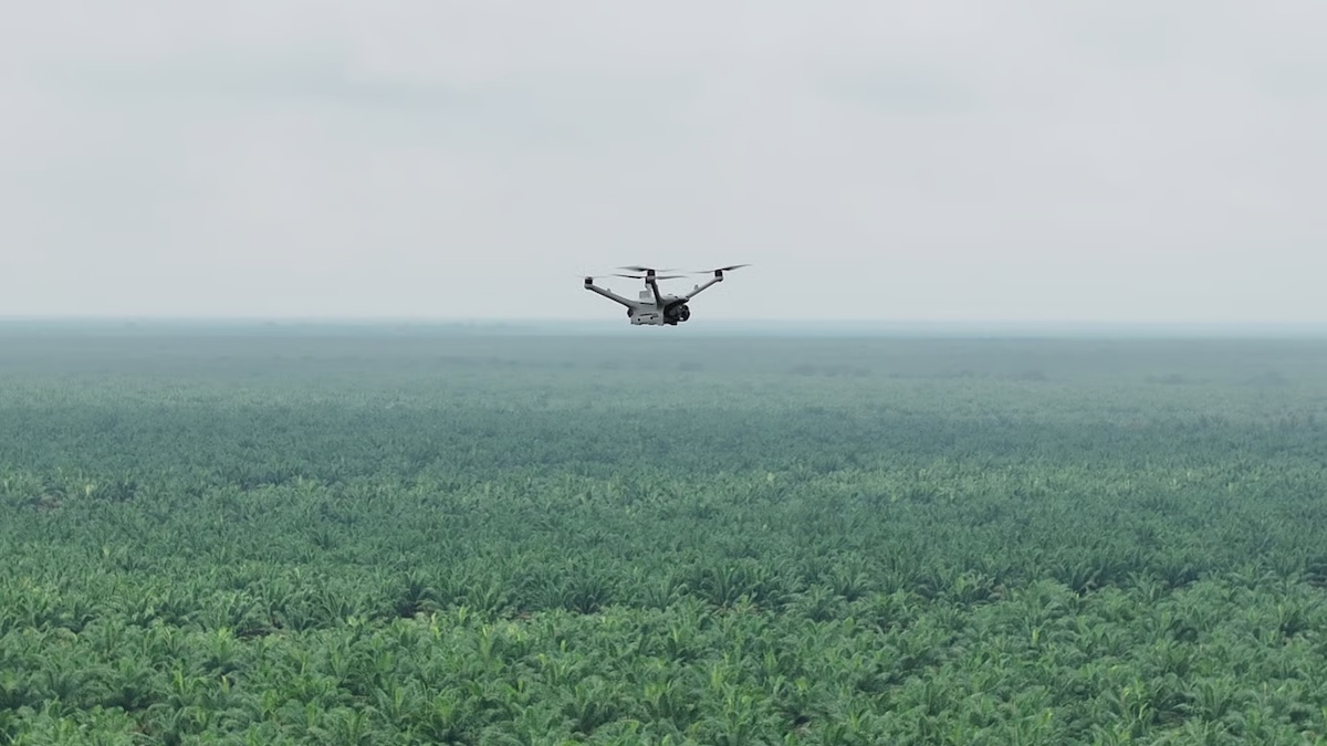 Drone Thermal Jadi Solusi Deteksi Dini Kebakaran Perkebunan, Respons Bisa Lebih Cepat