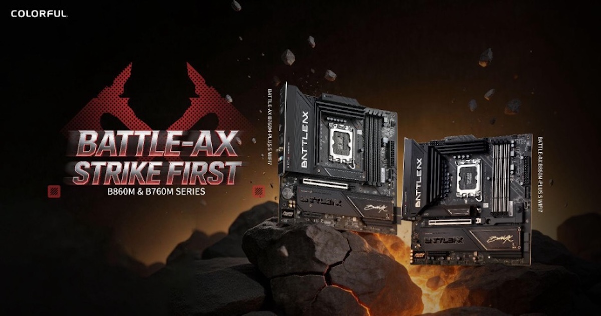 Colorful Rilis Motherboard BATTLE-AX Terbaru, Usung Wi-Fi 7 dan Siap Dukung CPU Generasi Baru