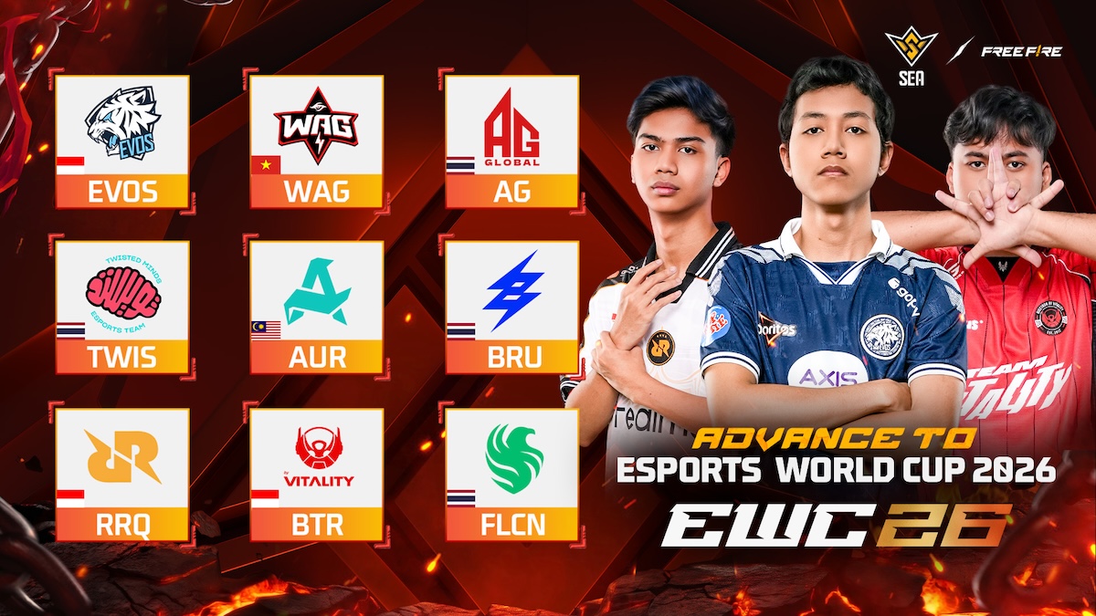 Secret WAG Juara FFWS SEA 2026 Spring, Tiga Tim Indonesia Lolos ke EWC Paris