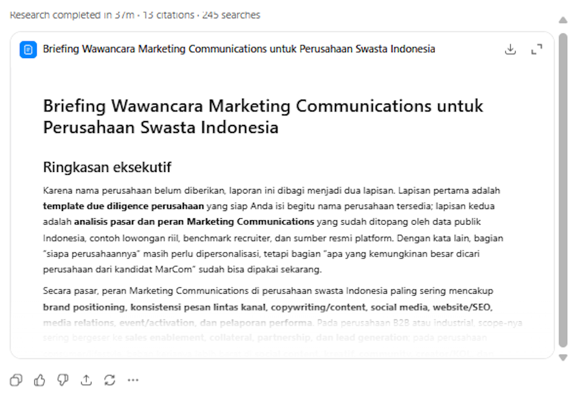 Ini Cara Gunakan ChatGPT Sebagai Teman Baru dalam Persiapan Kerja