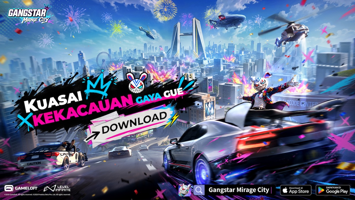 Gangstar Mirage City Resmi Rilis di Indonesia, Tembus 30 Juta Pra-registrasi