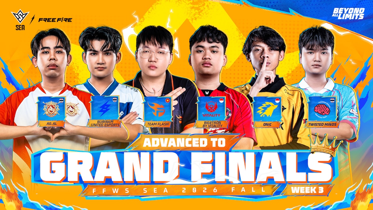 Bigetron dan ONIC Lolos Grand Finals FFWS SEA 2026 Fall