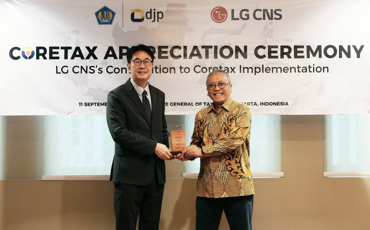 LG CNS Raih Penghargaan DJP atas Implementasi Coretax