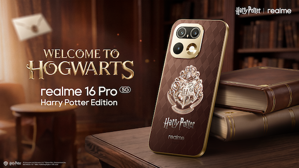 Ada Lambang Hogwarts hingga Hedwig pada Desain realme 16 Pro Harry Potter