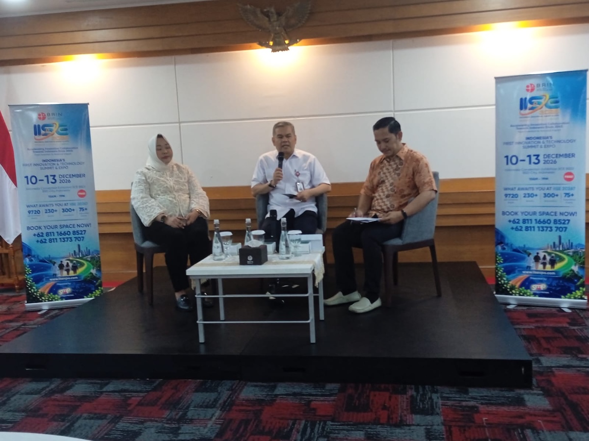 BRIN Siapkan 200 Inovasi di IISE 2026, Bidik 100 Perjanjian Lisensi Teknologi